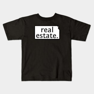 Kansas State Real Estate T-Shirt Kids T-Shirt